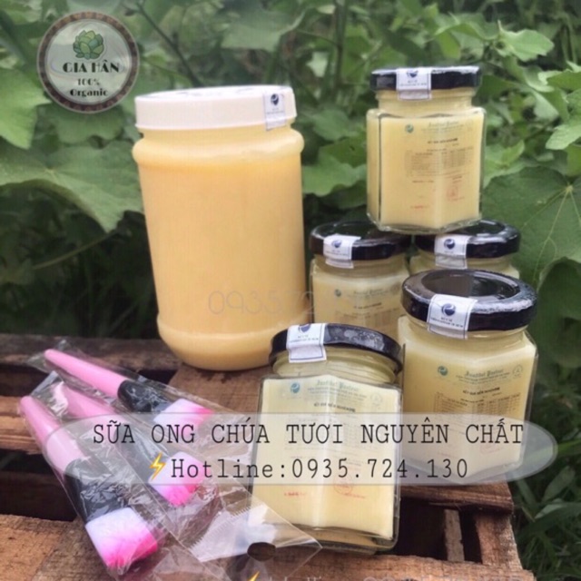 Sữa Ong Chúa tươi 100gram tặng cọ đắp🍃🍃🍃