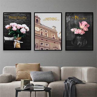 Bộ 3 Tranh Canvas Hoa Hồng