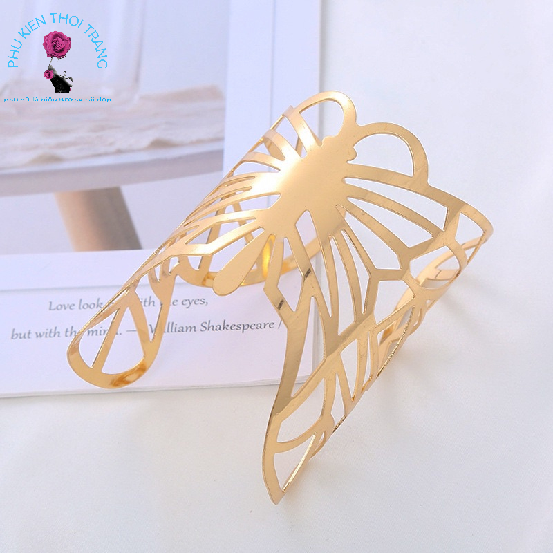 Vòng đeo bắp hình bướm cho cô gái siêu cá tính