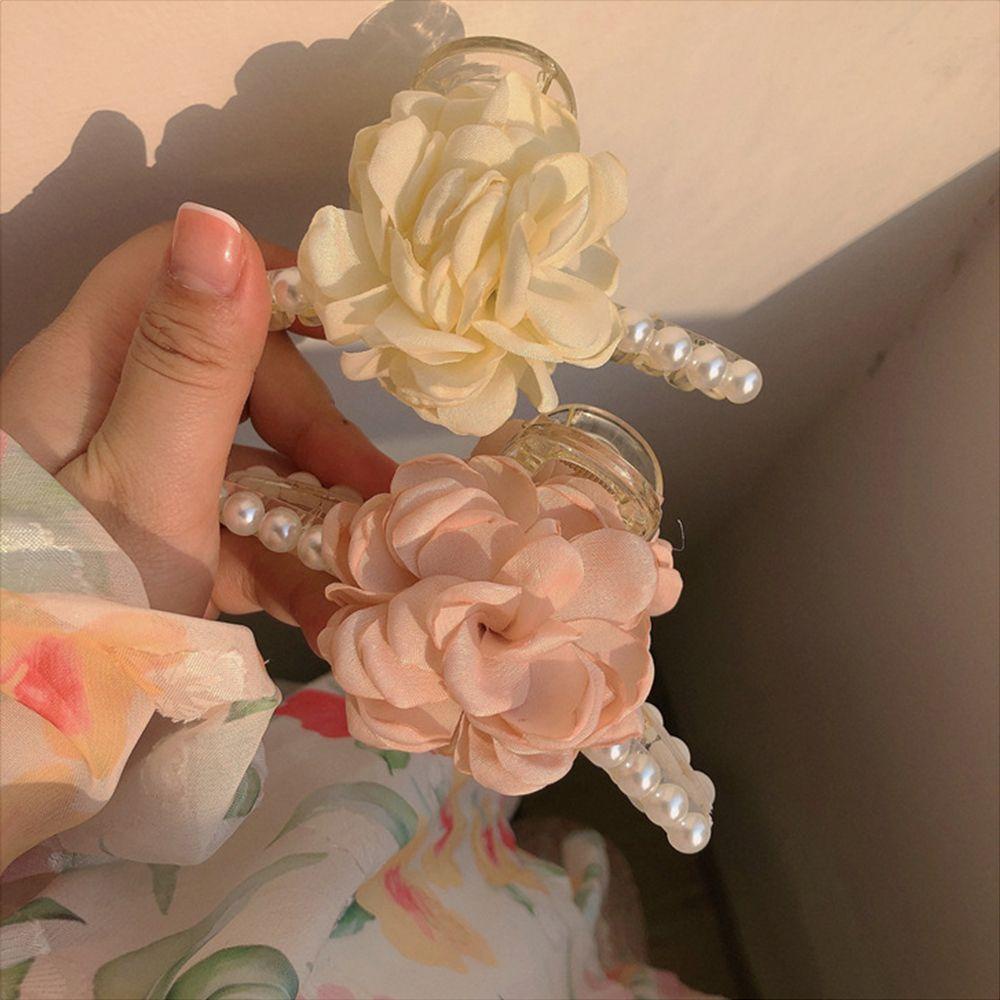 Kẹp Tóc Hoa Trà Phong Cách Retro Thời Trang Cho Nữ