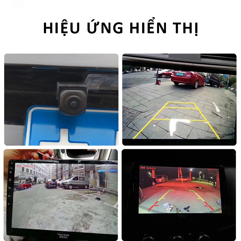 Camera lùi ahd 1080p độ nét cao chuyên dùng cho ô tô, xe hơi cam lùi nhỏ gọn dễ lắp đặt phù hợp nhiều loại xe