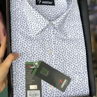 Sơ mi Vĩnh tiến NT vải tre sale 40%