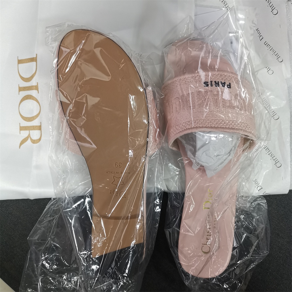 Xăng đan Cotton Thêu Họa Tiết Sọc Ca Rô Thời Trang Dành Cho Nữ No Box-2021