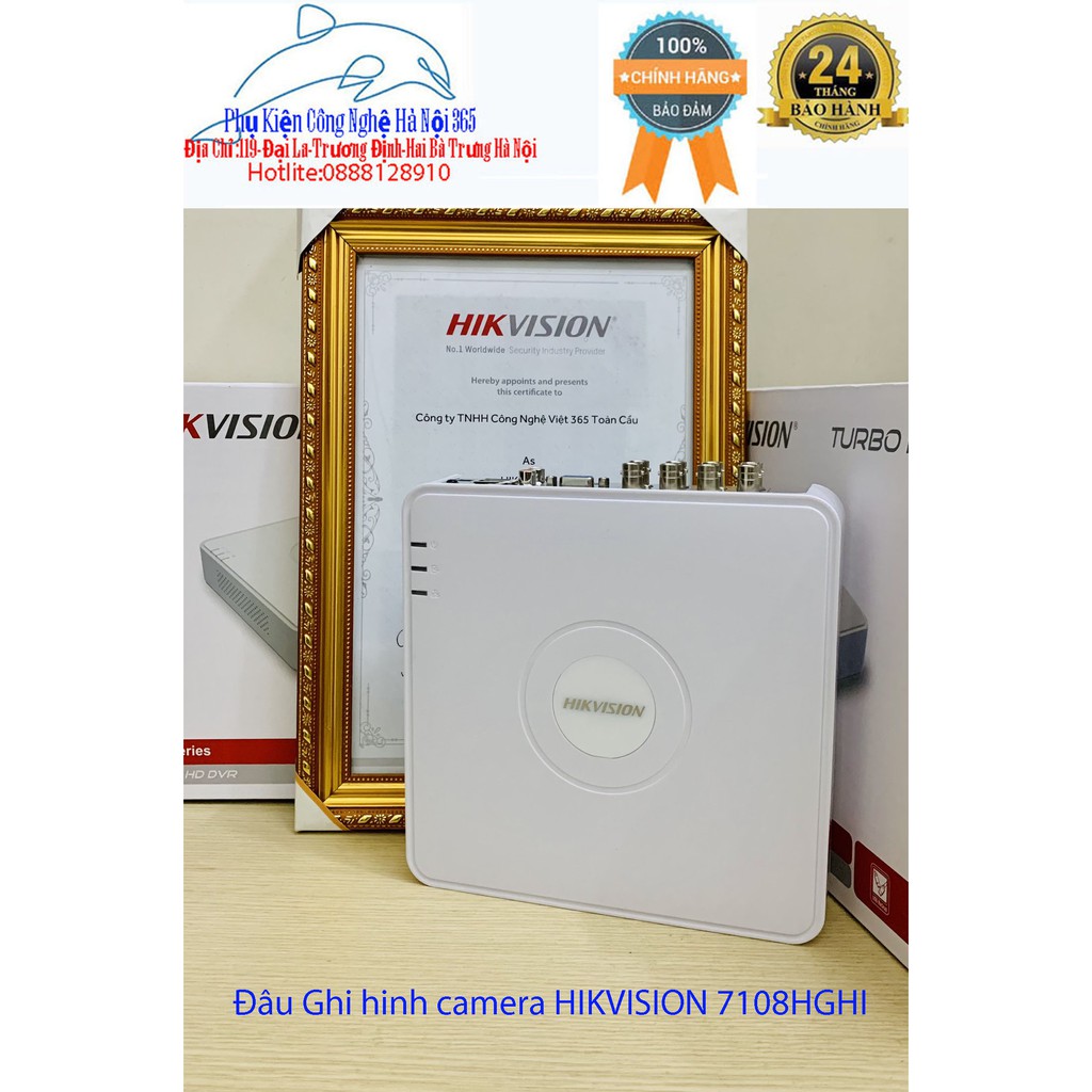 [BẢO HÀNH 24 THÁNG] Đầu Ghi hình camera HIKVISION 7108HGHI