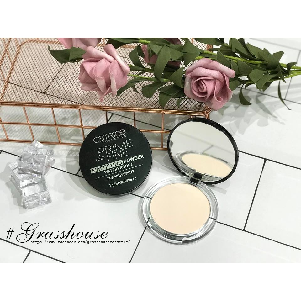 Phấn Phủ Chống Thấm Nước CATRICE Prime And Fine Mattifying Powder Waterproof