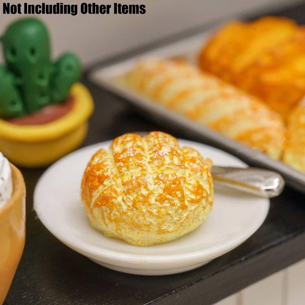 Bộ 4 Bánh Mì Đồ Chơi Tỉ Lệ 1 / 12 Dành Cho Bé