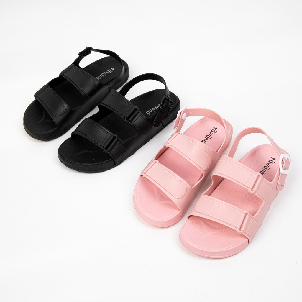 Giày Sandal Nữ 2 quai ngang cá tính MWC NUSD- 2839