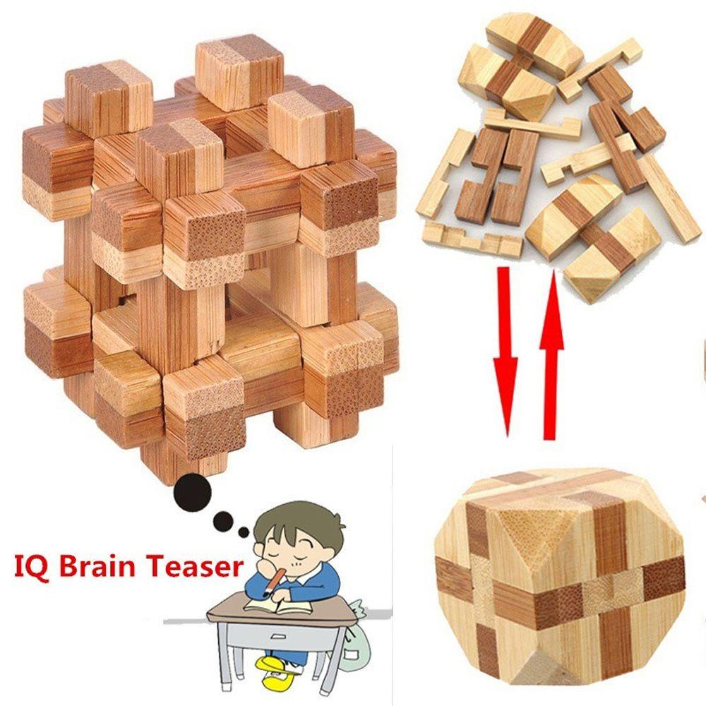 Đồ Chơi Mở Khóa Bằng Gỗ Tre CLEOES Kong Ming