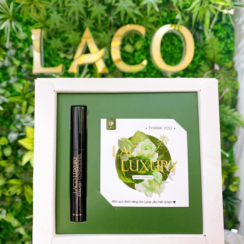 Dưỡng Mi Laco Luxury 5ml giúp hàng mi mắt dài khoẻ đẹp tự nhiên