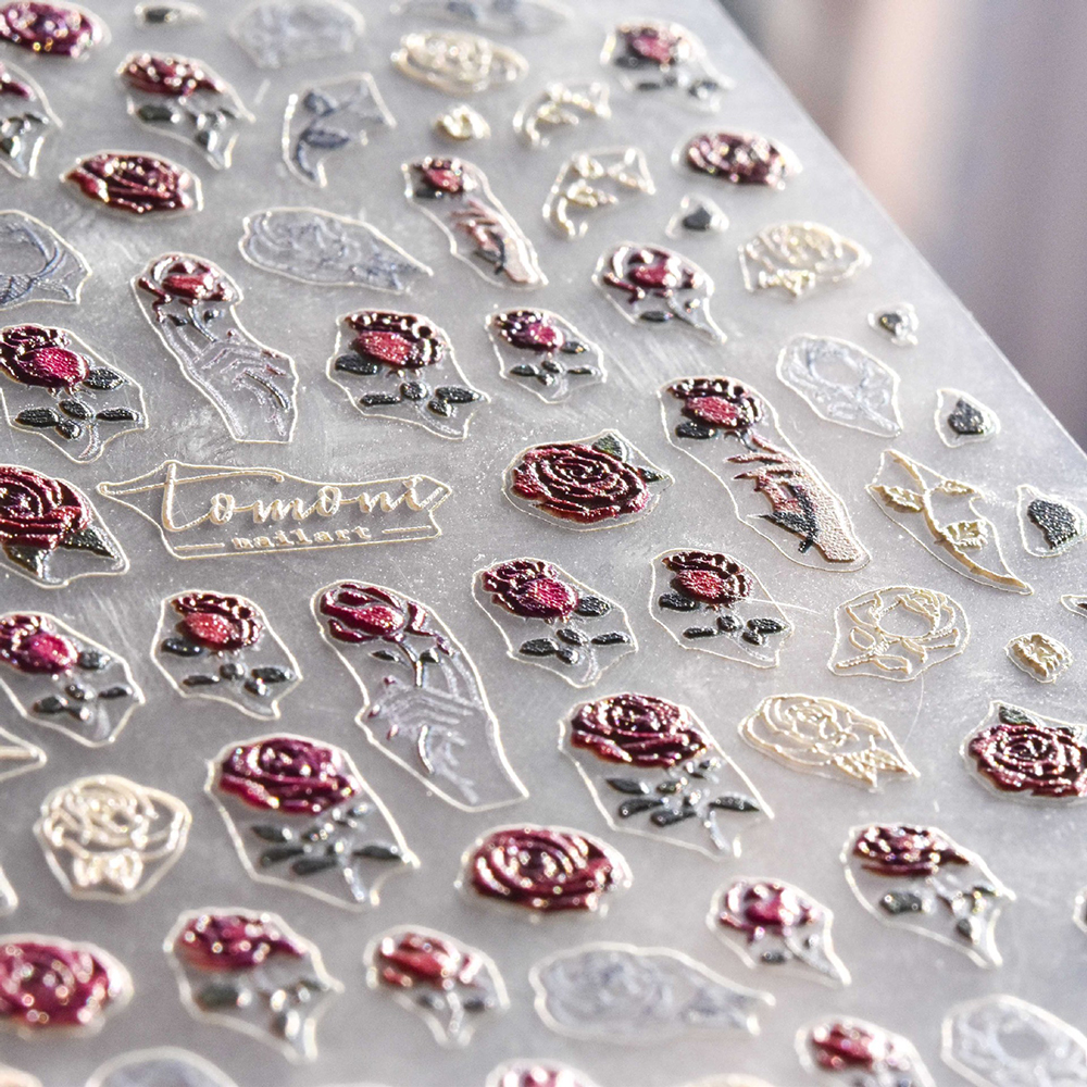 Miếng Dán Trang Trí Móng Tay 3D Nghệ Thuật