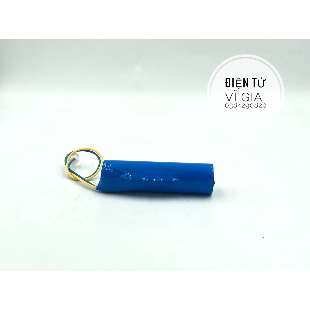 Pin sạc 18650 2200mAh CHO LOA BLUETOOTH ĐÈN LED CÓ JACK PD 2.5mm TIỆN DỤNG