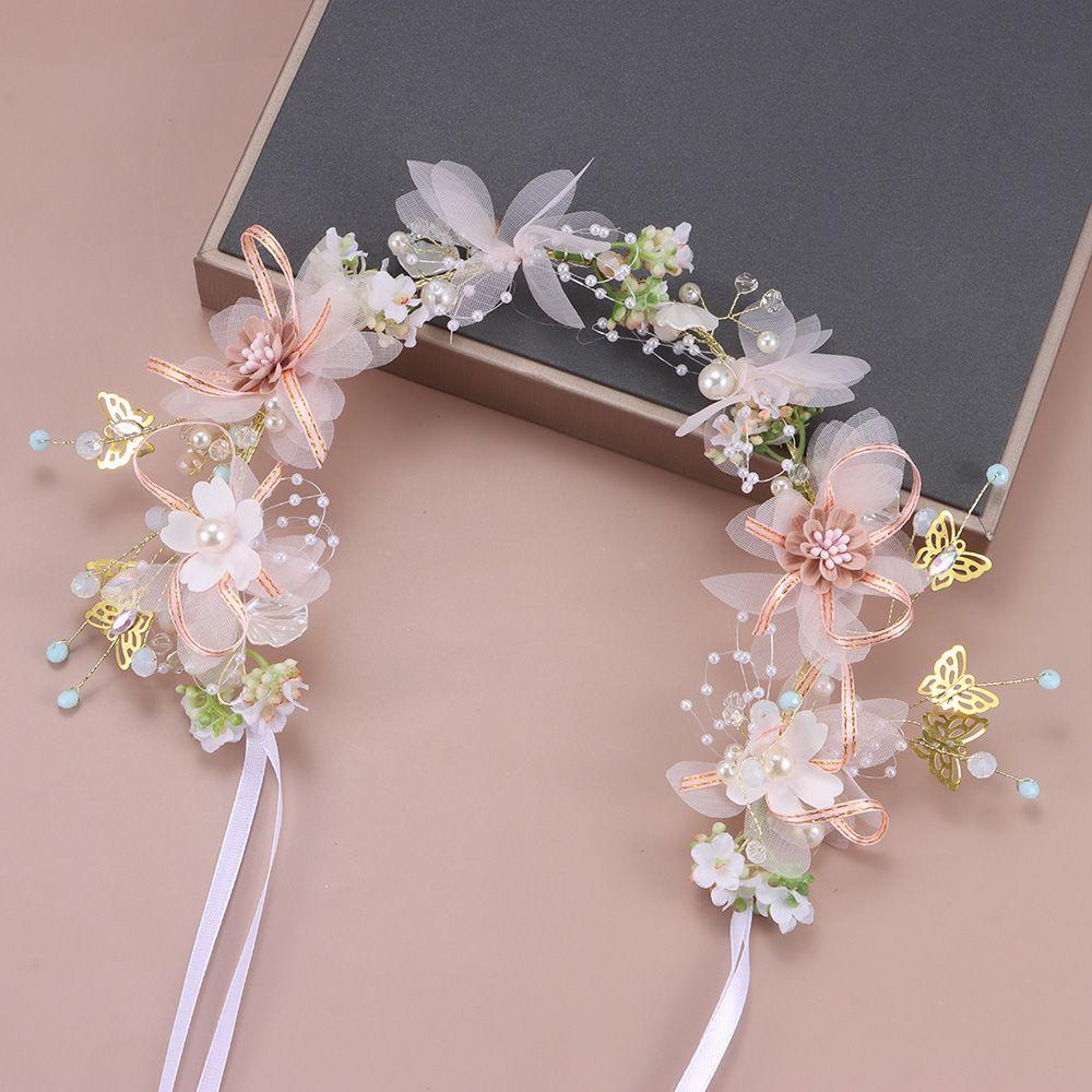 MELODG Vương Miện Cài Tóc Handmade Xinh Xắn Cho Bé Gái