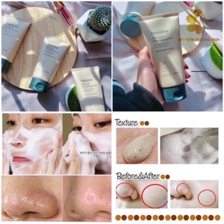 [Auth] SỮA RỬA MẶT INNISFREE TRO NÚI LỬA MẪU MỚI