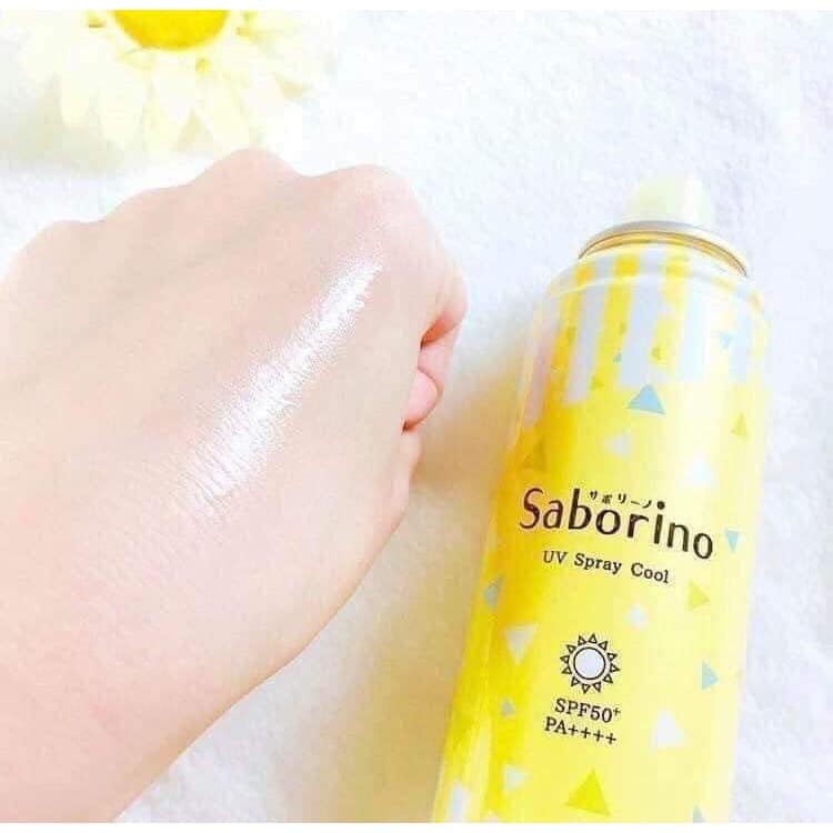 XỊT CHỐNG NẮNG SABORINO UV SPRAY COOL