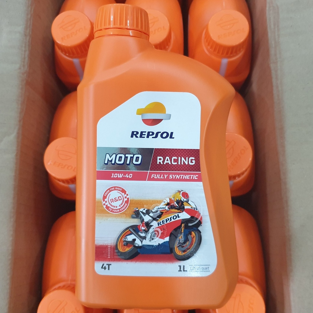 Nhớt Repsol Racing 10W40 4T Fully Synthetic
