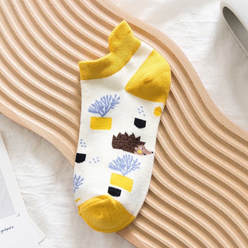 Vớ WAFNHA D470 họa tiết hoạt hình sáng tạo thiết kế thời trang