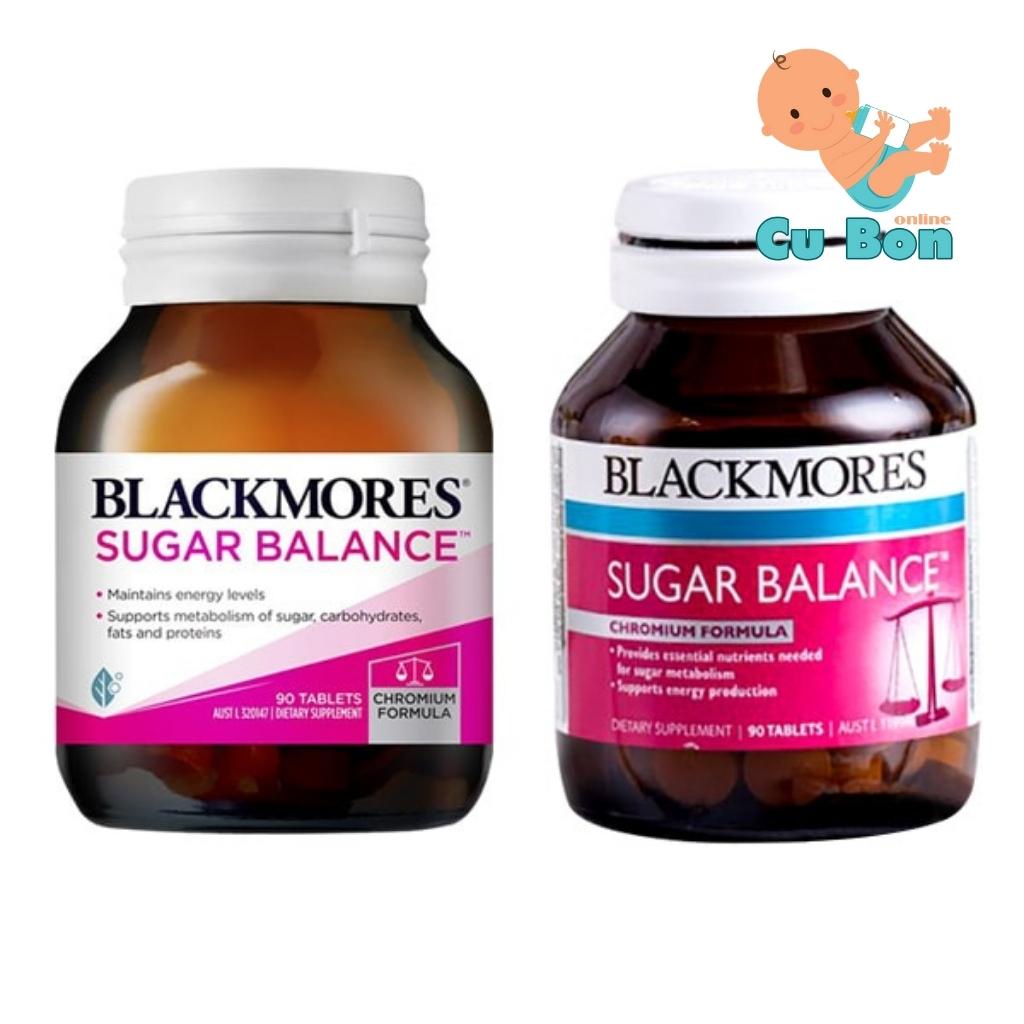 viên uống cân bằng đường huyết Blackmores Sugar Balance của Úc 90 Viên cho người từ 12 tuổi