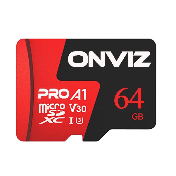 Thẻ nhớ ONVIZ Pro A1 class 10 U3 64/32 Gb dùng các loại camera như onvizcam, ezviz, imou...