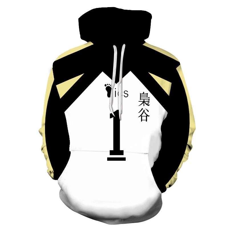 Áo hoodie Haikyuu Karasuno version