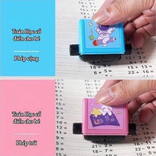 Con Lăn Tạo Phép Tính Toán Học Cộng Trừ Ngẫu Nhiên Cho Bé Học Toán Tiểu Học Rẻ Nhất Đồ Chơi Trí Tuệ 4 5 7 Tuổi