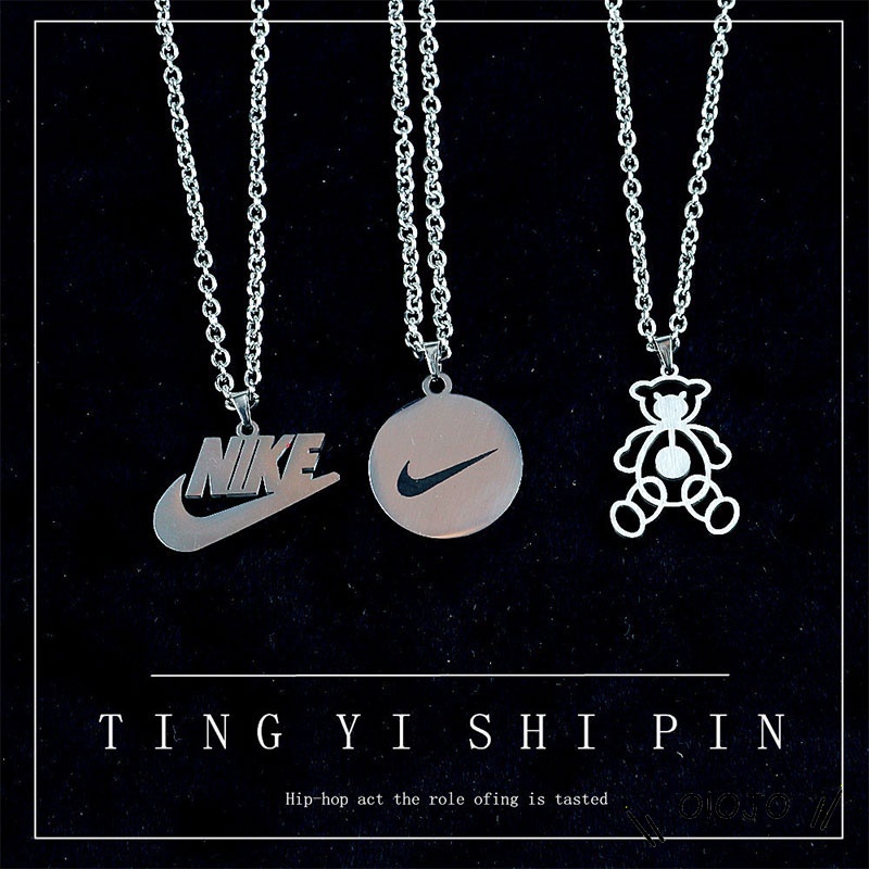 Dây Chuyền Bằng Thép Không Gỉ Phong Cách Hip Hop Thời Trang Hàn Quốc Cho Nam Nữ
