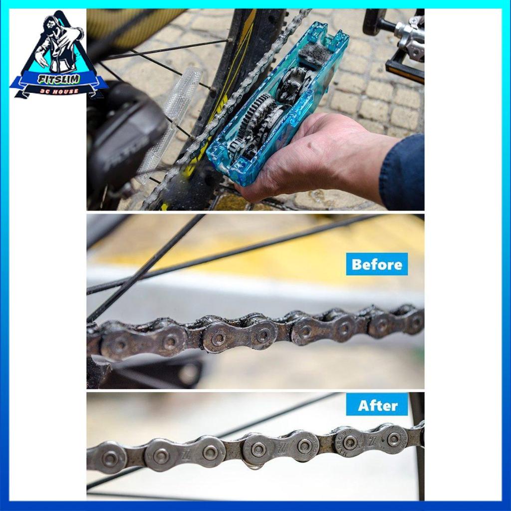 Dụng cụ vệ sinh dây xích xe đạp tiện dụng