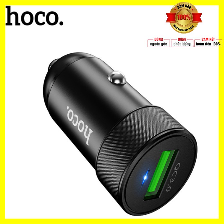 Tẩu sạc nhanh đa năng Hoco Z32 Sạc nhanh cho QC3.0 / QC2.0 - Bảo hành 12 tháng