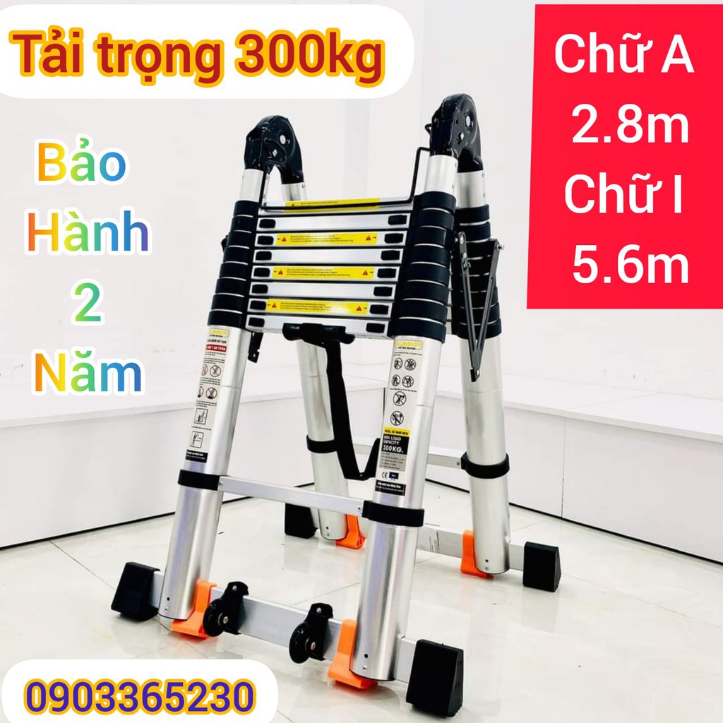 Thang nhôm Rút Chữ A SUMIKA SK 560D