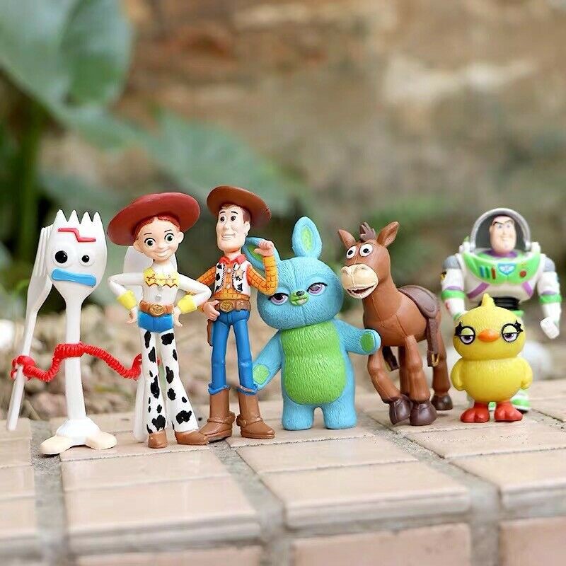 Set 7 Mô Hình Nhân Vật Phim Hoạt Hình Toy Story 4