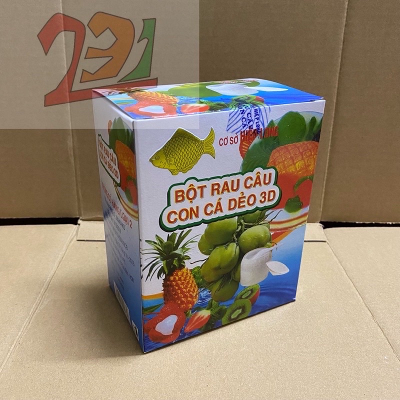 1 gói bột thạch dẻo rau câu