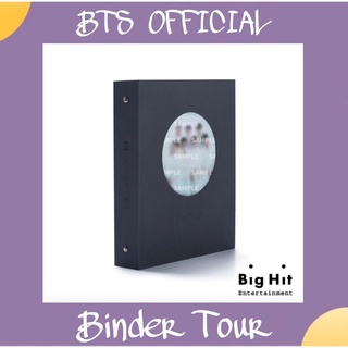 BTS OFFICIAL, BINDER CONCERT TOUR: - Sổ 2 còng đựng card /ảnh (hàng sẵn)