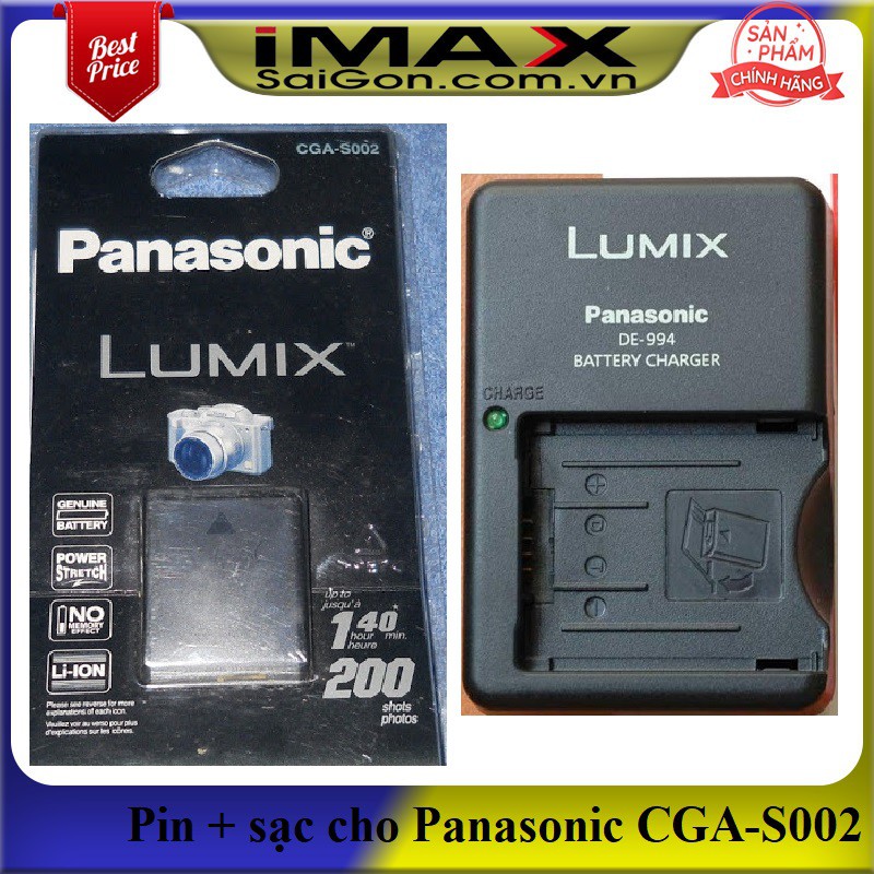 PIN SẠC PANASONIC CGA-S002/ DMW-BM7