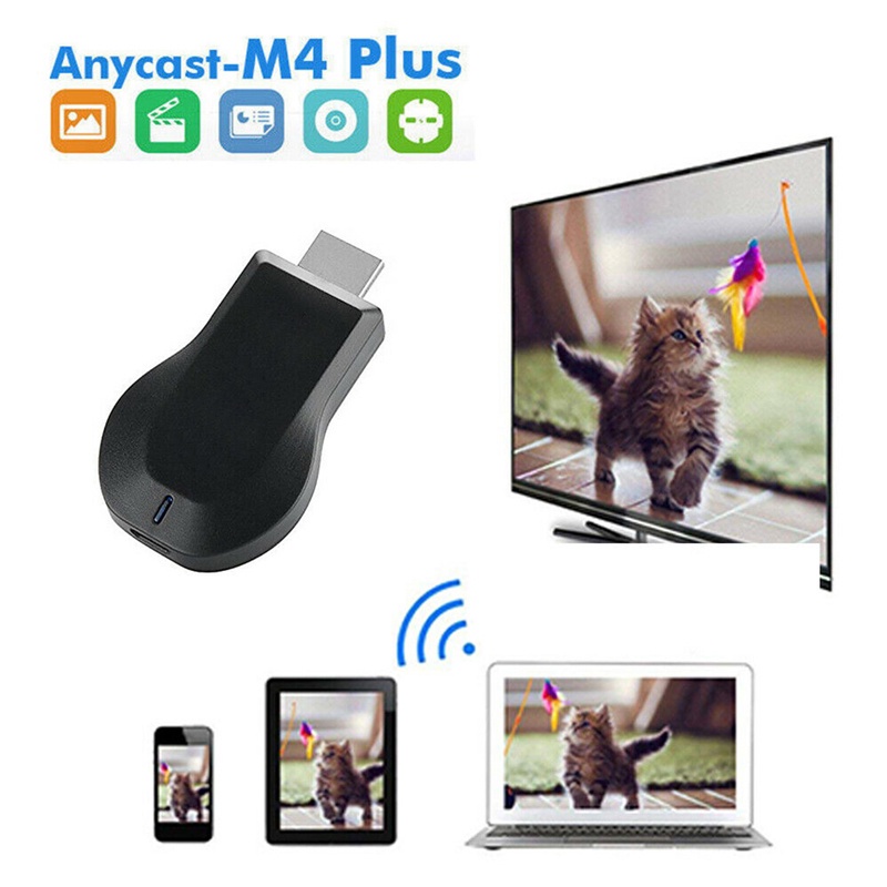 Bộ Máy Chiếu Anycast M4 PLUS Full HD 1080P Không Dây Chuyên Dụng