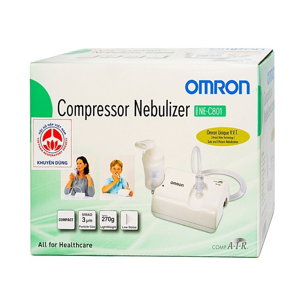 Máy Xông Khí Dung Omron NE-C801 (Thương Hiệu Nhật Bản)