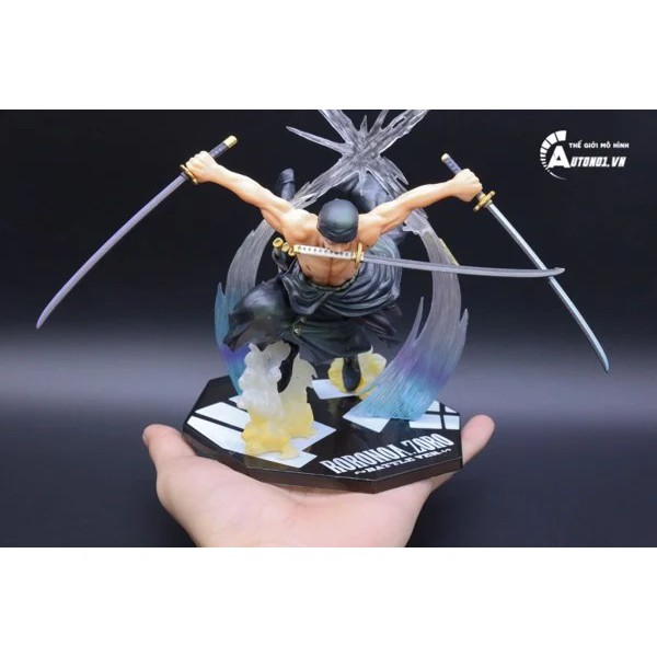 MÔ HÌNH NHÂN VẬT ONE PIECE ZORO TAM KIẾM 13CM - SANJI 17CM - LUFFY HAKI 20CM - ZORO ACTION 17.5CM -  ZORO 28CM