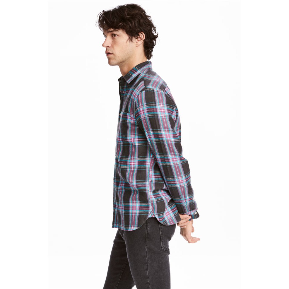 Áo sơ mi flannel HM