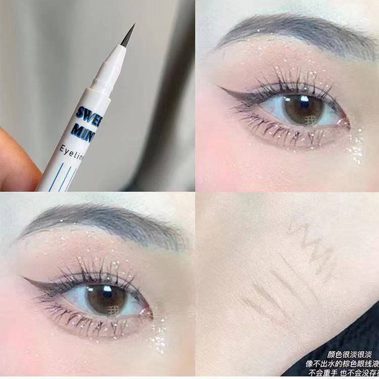 Bút kẻ mắt dạng lỏng chống nước lâu trôi tiện dụng