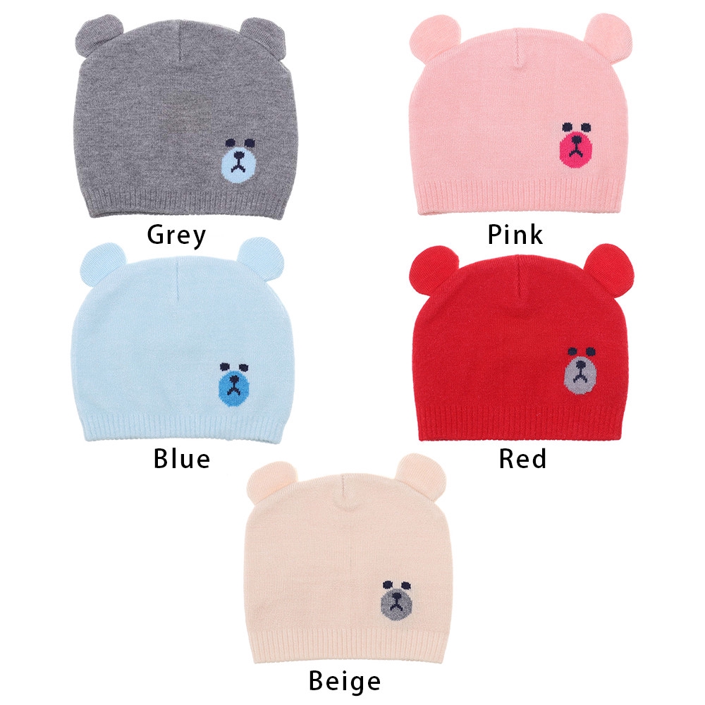 Nón len giữ ấm thiết kế dễ thương cho bé sơ sinh