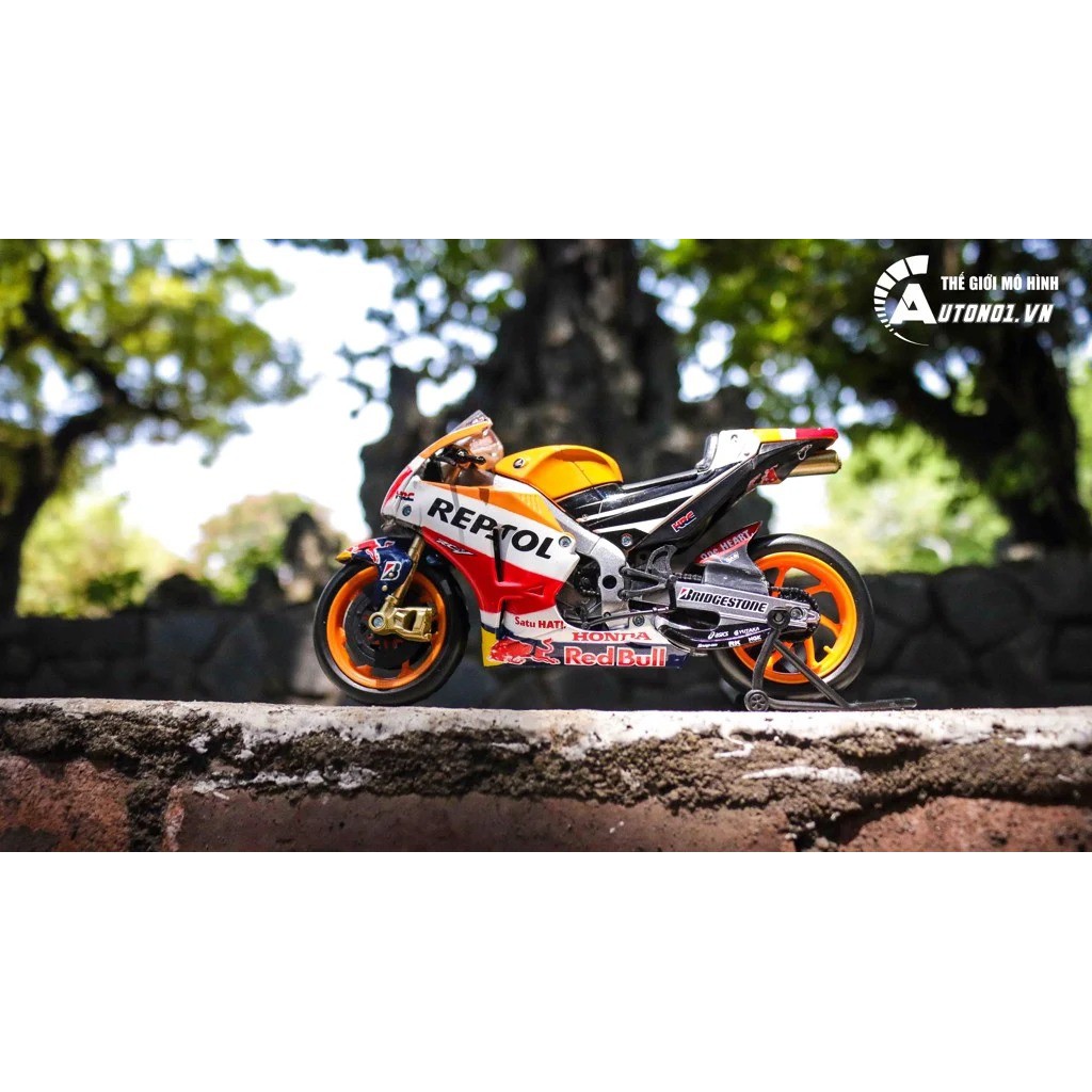 MÔ HÌNH HONDA REPSOL RC213V MARC MARQUEZ NO 93 2015 1:12 NEWRAY 7427