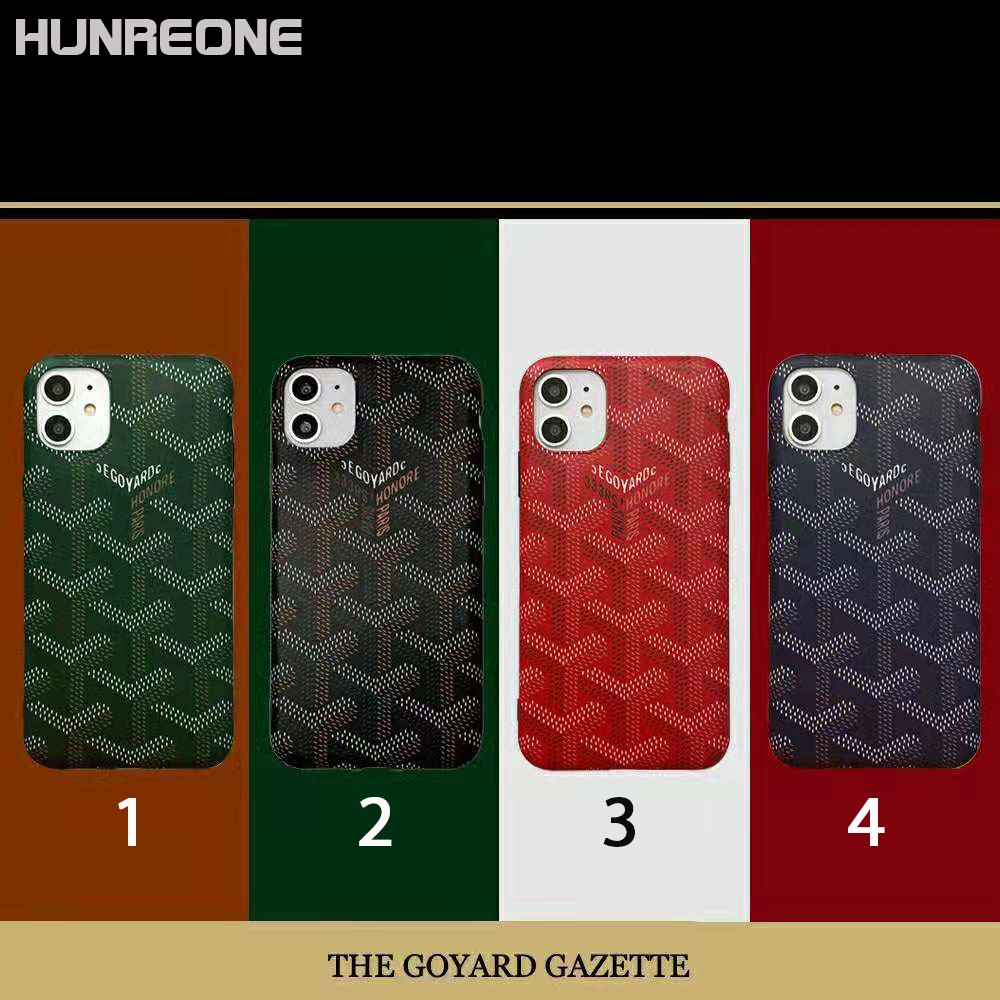 Ốp điện thoại mềm in họa tiết biểu tượng Goyard dành cho iPhone 12 / 11 Pro Max XR XS MAX 7 8 Plus