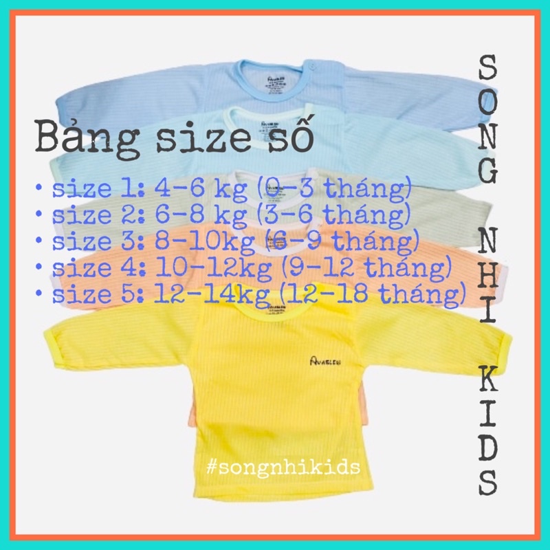 BỘ TĂM TRE DÀI TAY CÀI VAI CHO BÉ SƠ SINH 3-13KG