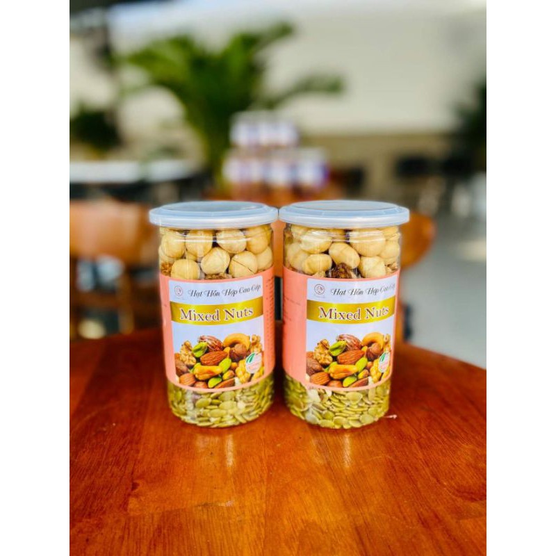 [MIX NUTS] HẠT HỖN HỢP CAO CẤP HỘP 500G