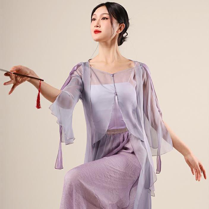 Trang Phục Biểu Diễn Múa Truyền Thống Trung Hoa Cổ Điển Cho Nữ