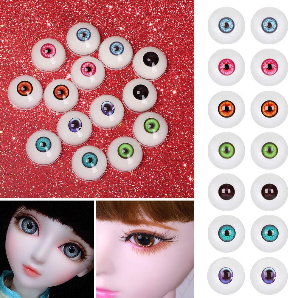 1 Cặp Mắt Kính 24mm Cho Búp Bê BJD