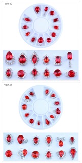 [Đá khối nail rẻ] Charm đá kiểu gắn móng trang trí (IB chọn màu)