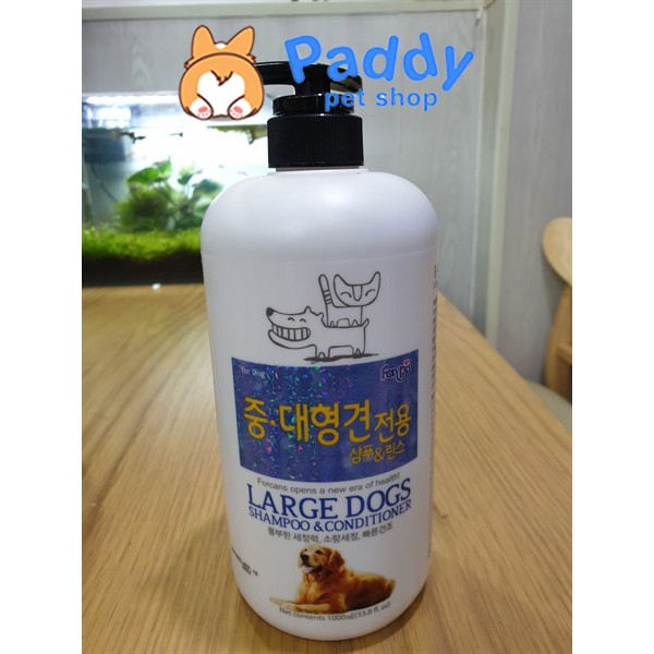 Sữa Tắm Forcans Large Dogs Cho Chó Giống Vừa &amp; Lớn