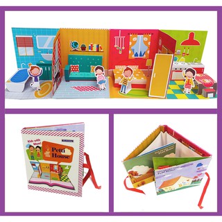 Sách 3D do bé tự sáng tạo PettiHouse và PettiCar
