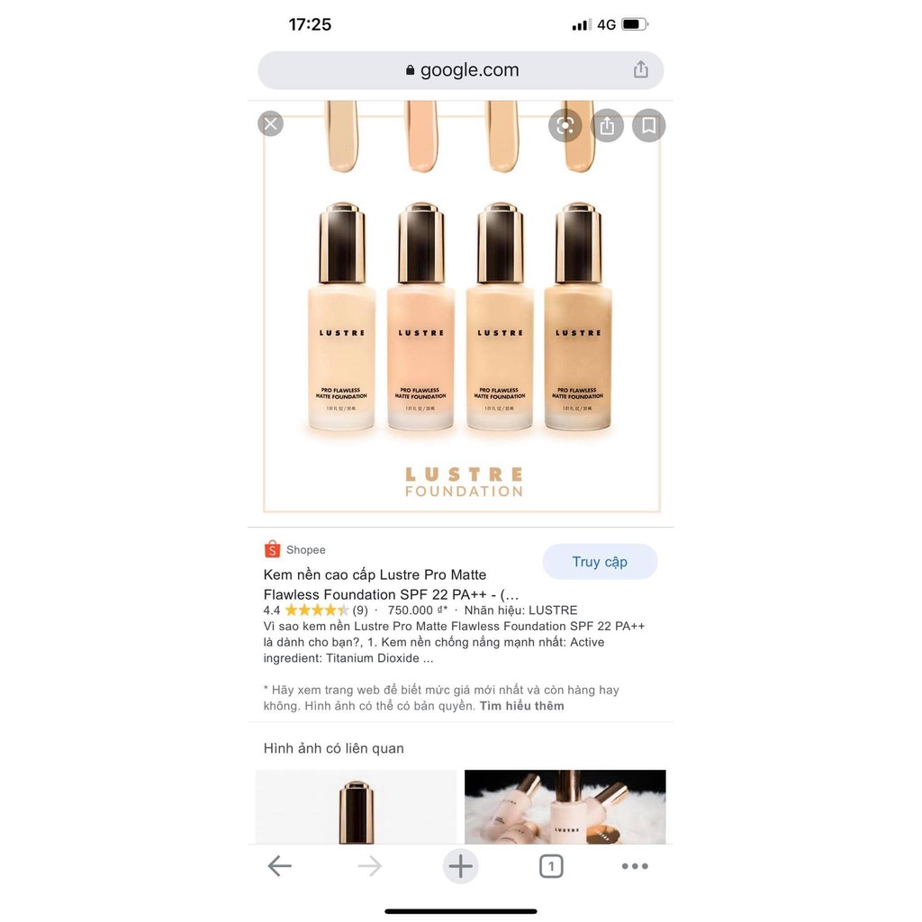 Kem nền LUSTRE - Pro Flawless Matte Foundation | BigBuy360 - bigbuy360.vn