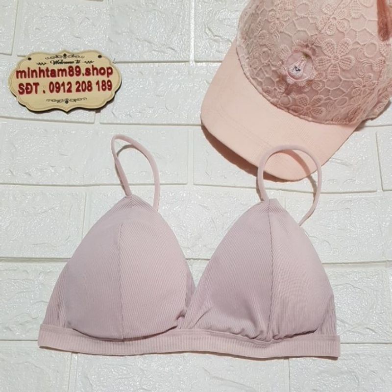 Áo bra su tăm lạnh siêu mềm.Có móc cài * Shop có che tên sản phẩm*