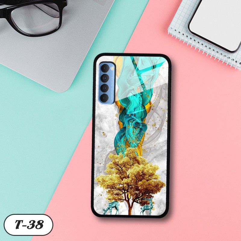 Ốp kính 3D Oppo Reno 4 Pro